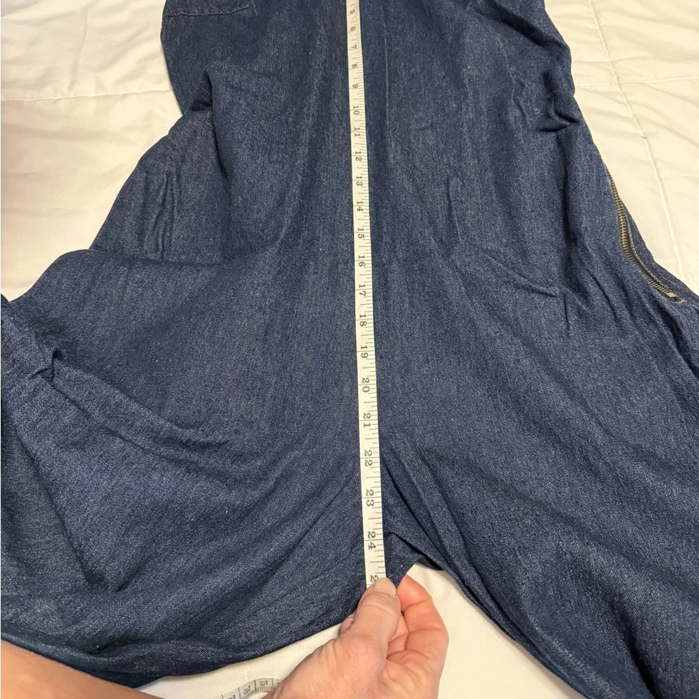 Tobi Navy Wide-Leg Jumpsuit - Picture 12 of 12